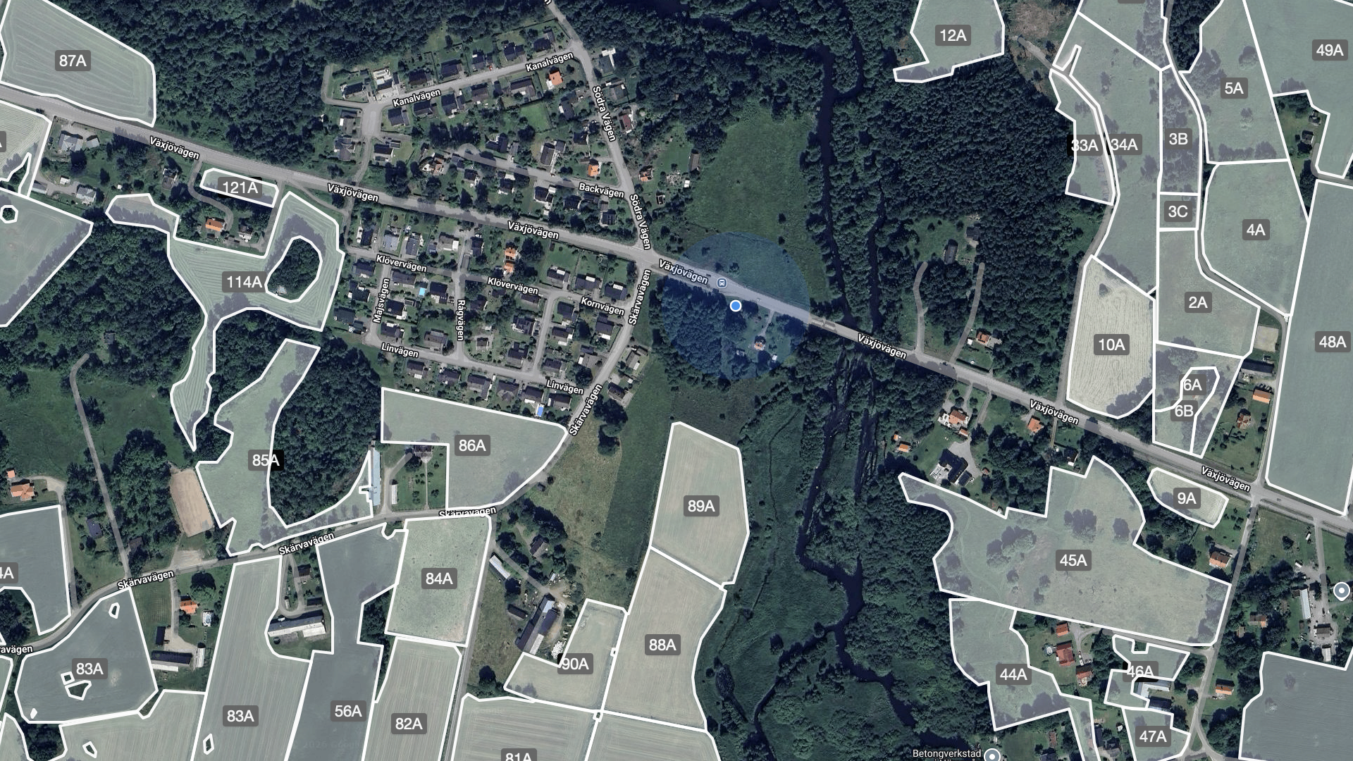Skippa filer från SAM-Internet. Välj jordbruksskifte direkt från kartan. Oavsett vem som har
				skickat in SAM-ansökan. Välj bland mer än 1 miljon jordbruksskiften.